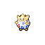 Togepi shiny front-facing sprite from Pokémon Sapphire
