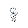 Togetic front-facing sprite from Pokémon White