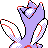 Togetic back-facing sprite from Pokémon Crystal