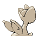 Togetic shiny back-facing sprite from Pokémon HeartGold