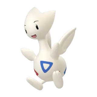 Togetic shiny front-facing sprite from Pokémon XD: Gale of Darkness