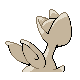 Togetic shiny back-facing sprite from Pokémon Platinum