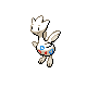 Togetic shiny front-facing sprite from Pokémon Platinum