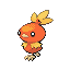 Torchic front-facing sprite from Pokémon Sapphire