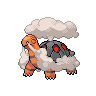 Torkoal front-facing sprite from Pokémon White