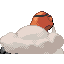 Torkoal back-facing sprite from Pokémon Sapphire
