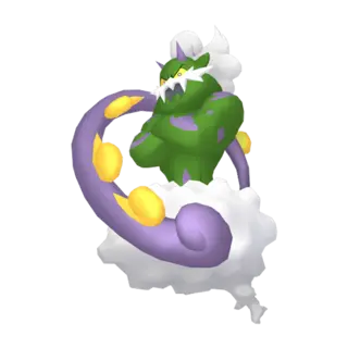 Tornadus front-facing sprite from Pokémon Legends: Arceus