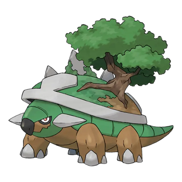 Torterra, the Continent Pokémon — Grass/Ground-type Pokémon official artwork