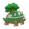 Torterra back-facing sprite from Pokémon White 2