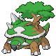 Torterra front-facing sprite from Pokémon Pearl