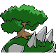 Torterra back-facing sprite from Pokémon SoulSilver