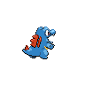 Totodile back-facing sprite from Pokémon White