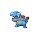 Totodile front-facing sprite from Pokémon Pearl