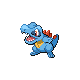 Totodile front-facing sprite from Pokémon Platinum