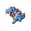 Totodile front-facing sprite from Pokémon Ruby