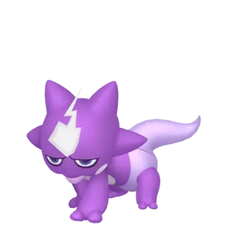 Toxel front-facing sprite from Mega Dimension
