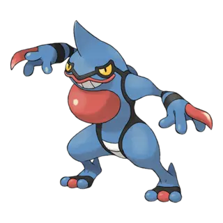 Toxicroak official artwork