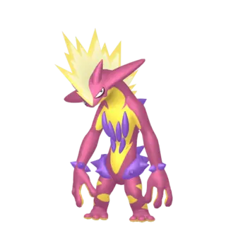 Toxtricity shiny front-facing sprite from Mega Dimension