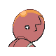 Trapinch back-facing sprite from Pokémon SoulSilver