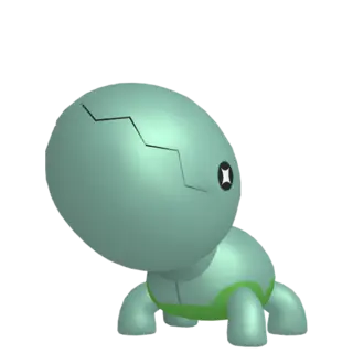 Trapinch shiny front-facing sprite from Pokémon Violet