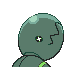 Trapinch shiny back-facing sprite from Pokémon Platinum
