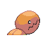 Trapinch back-facing sprite from Pokémon Ruby