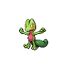 Treecko front-facing sprite from Pokémon Black