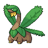 Tropius front-facing sprite from Pokémon Black