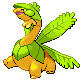 Tropius shiny front-facing sprite from Pokémon Pearl