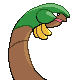 Tropius back-facing sprite from Pokémon SoulSilver