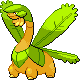 Tropius shiny front-facing sprite from Pokémon SoulSilver