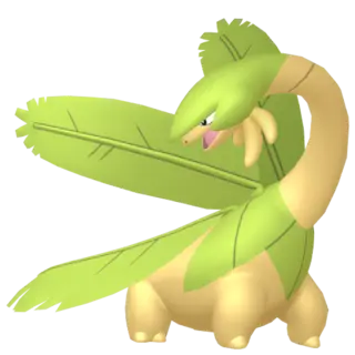Tropius shiny front-facing sprite from Pokémon Ultra Moon