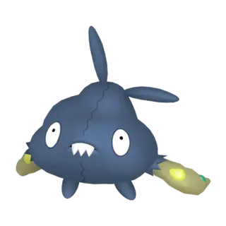 Trubbish shiny front-facing sprite from Pokémon Omega Ruby