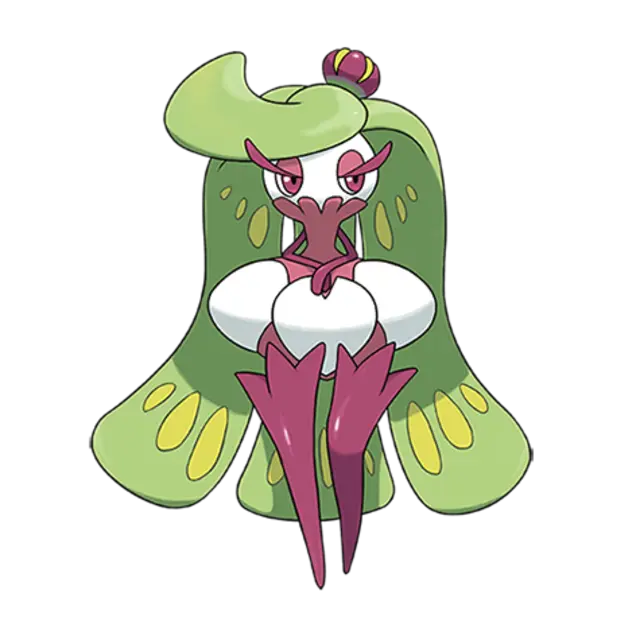 Tsareena, the Fruit Pokémon — Grass-type Pokémon official artwork