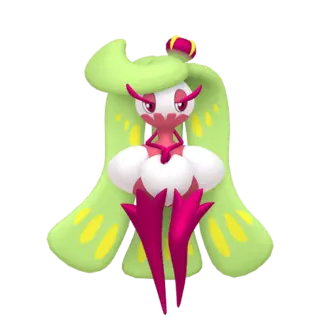 Tsareena front-facing sprite from Pokémon Ultra Sun