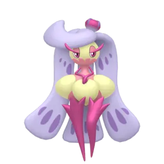 Tsareena shiny front-facing sprite from Pokémon Ultra Sun