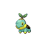 Turtwig shiny front-facing sprite from Pokémon White 2