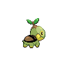 Turtwig back-facing sprite from Pokémon White