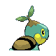 Turtwig shiny back-facing sprite from Pokémon Diamond