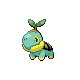 Turtwig shiny front-facing sprite from Pokémon HeartGold