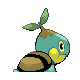 Turtwig shiny back-facing sprite from Pokémon Platinum