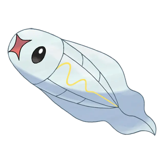 Tynamo, the EleFish Pokémon — Electric-type Pokémon official artwork