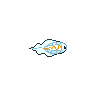 Tynamo shiny back-facing sprite from Pokémon White