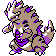 Tyranitar shiny front-facing sprite from Pokémon Crystal
