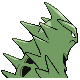 Tyranitar back-facing sprite from Pokémon Diamond