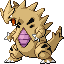 Tyranitar shiny front-facing sprite from Pokémon Emerald