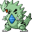 Tyranitar front-facing sprite from Pokémon Ruby