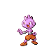 Tyrogue front-facing sprite from Pokémon Diamond