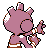 Tyrogue back-facing sprite from Pokémon Silver