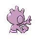 Tyrogue back-facing sprite from Pokémon HeartGold